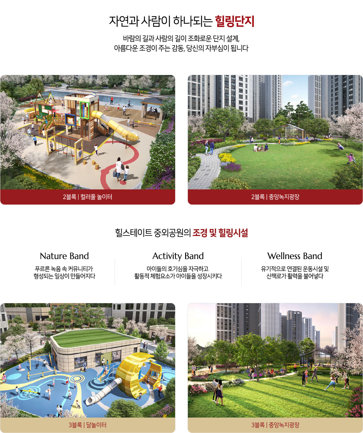 조경·커뮤니티 시설 배치도